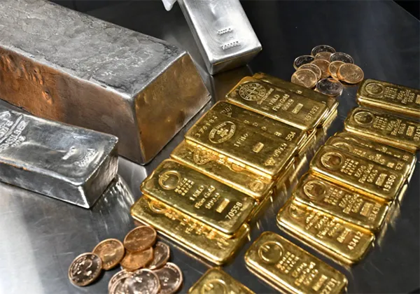 Gold and Silver Bars